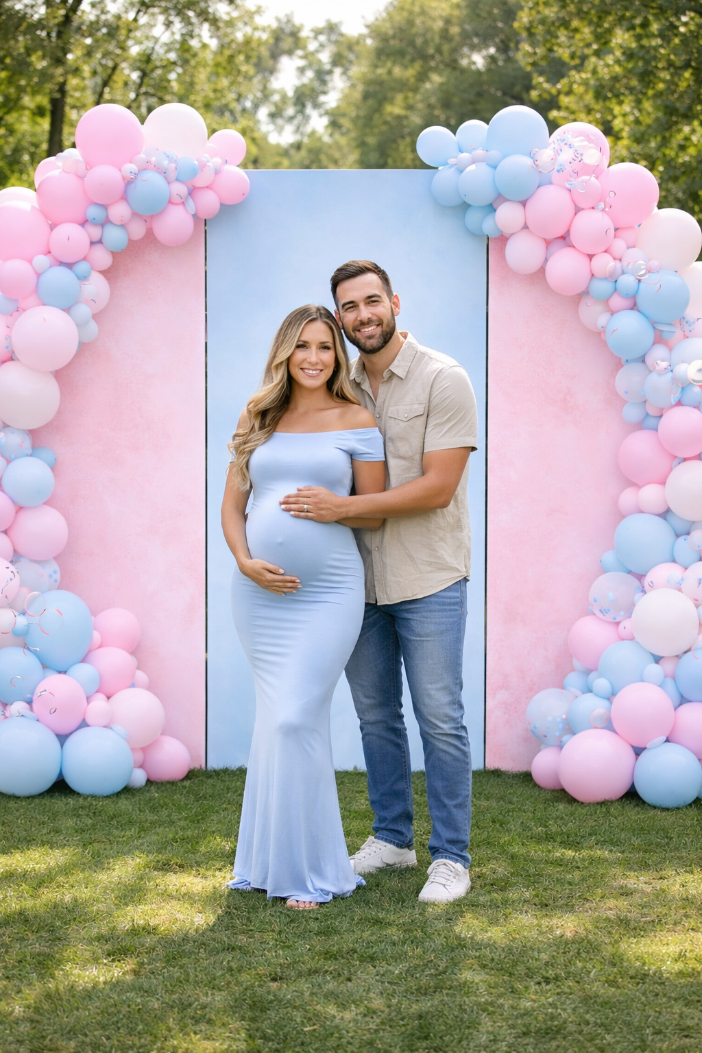 Wrinkle-Resistant & Non-Reflective Backdrop (Sky Whisper)