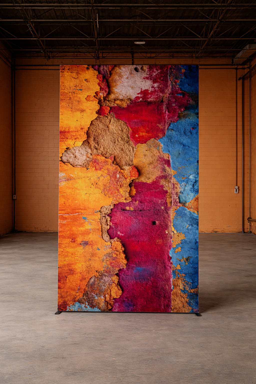 1 Day Rental: Wrinkle-Resistant & Non-Reflective Backdrop (Desert Mosaic)
