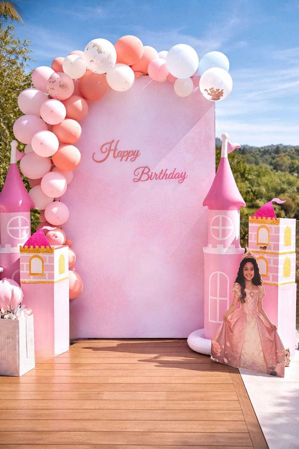 Wrinkle-Resistant & Non-Reflective Backdrop (Rose Veil)