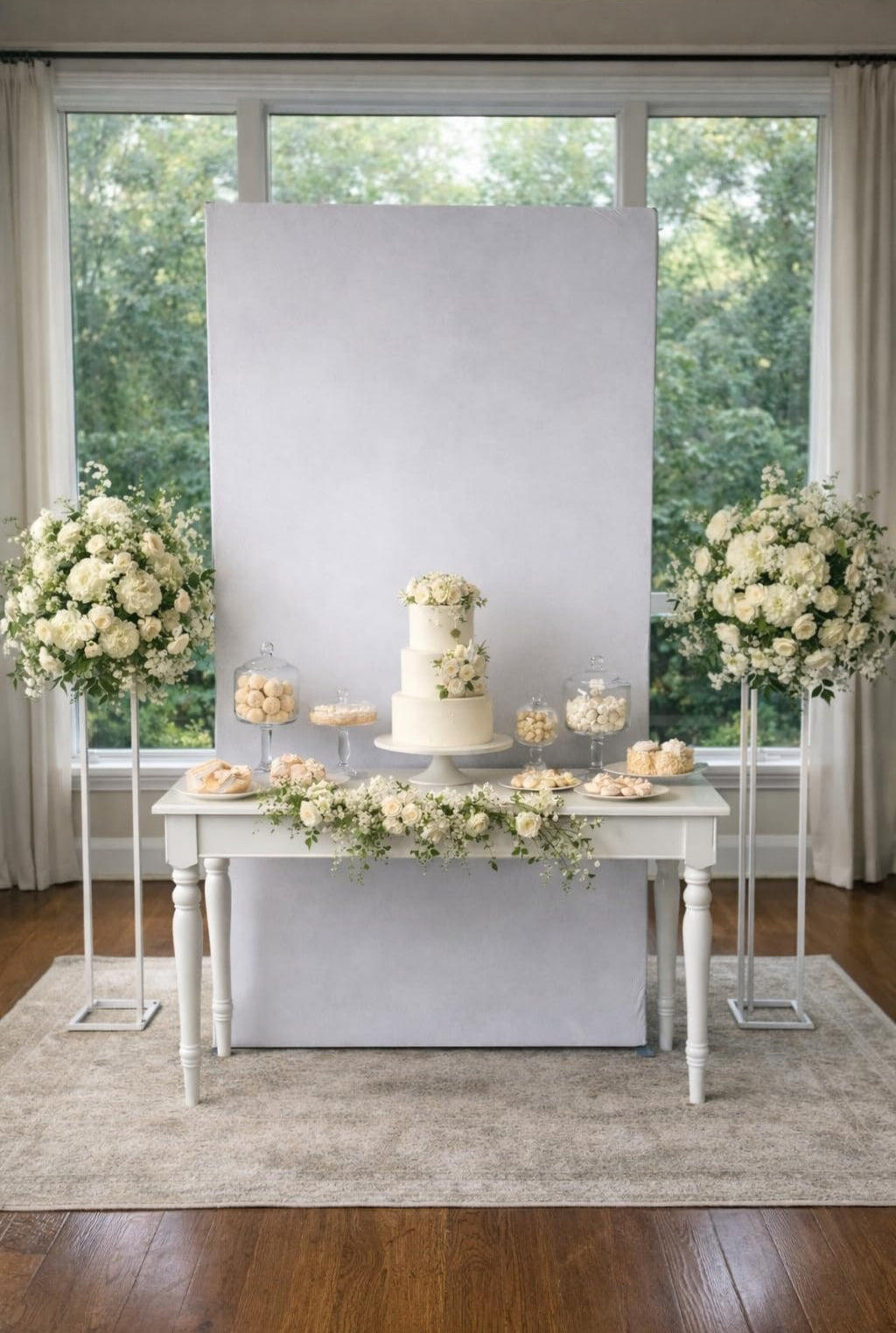 Wrinkle-Resistant & Non-Reflective Backdrop (Pure Canvas)