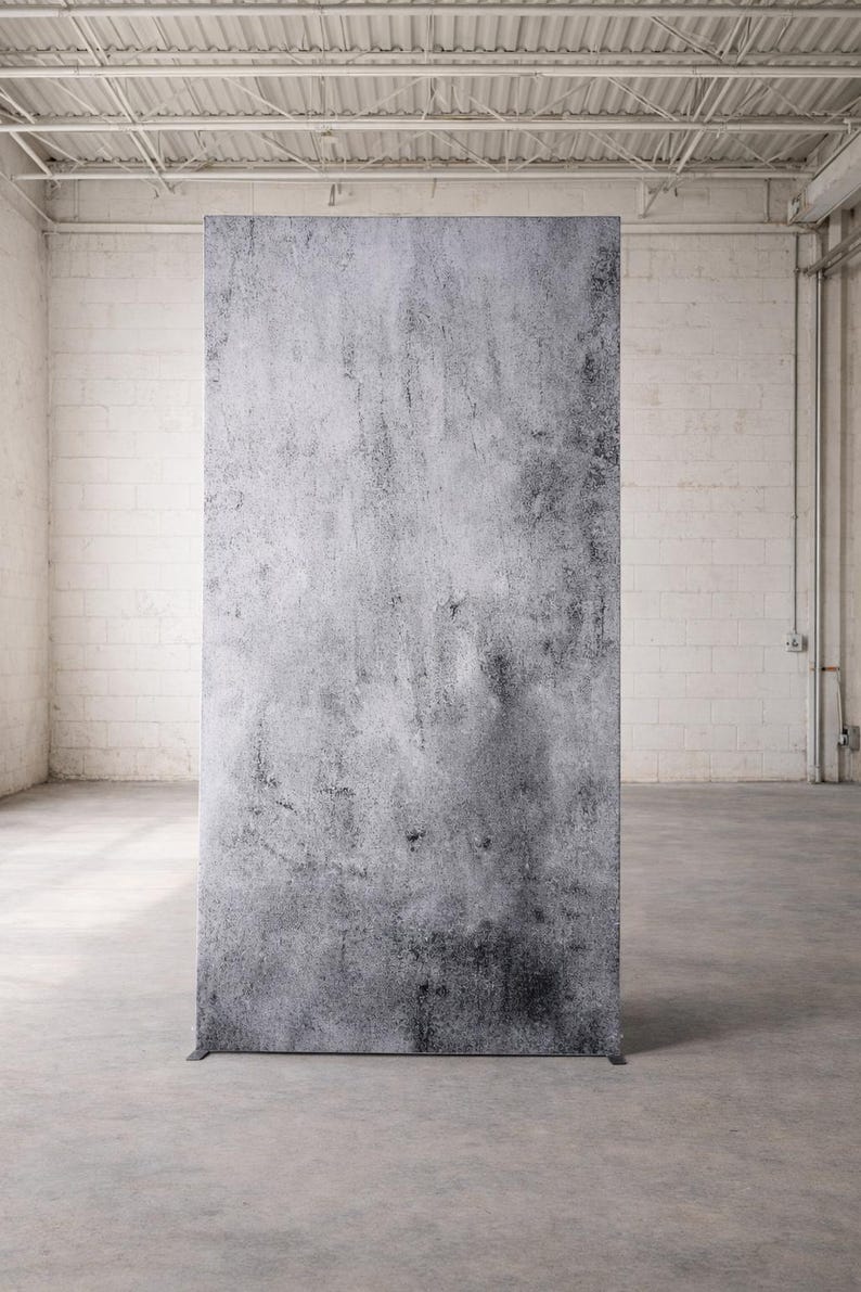 Wrinkle-Resistant & Non-Reflective Backdrop (Silver Smoke)