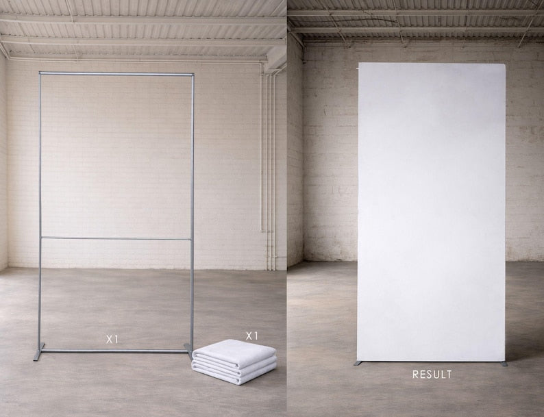 Wrinkle-Resistant & Non-Reflective Backdrop (Pure Canvas)