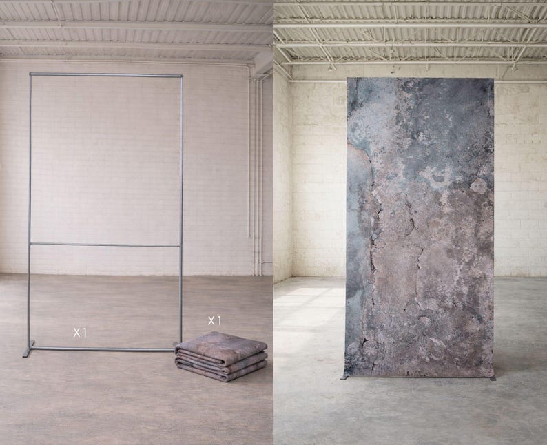 1 Day Rental: Wrinkle-Resistant & Non-Reflective Backdrop (Blue Ash)